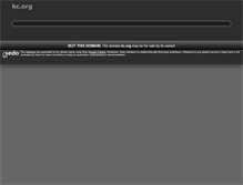 Tablet Screenshot of kc.org